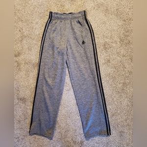 Men's Adidas Climawarm heather black athletic pants sz small in great condition